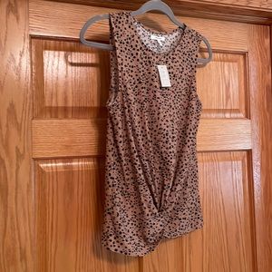 Maurices Leopard Print Tank Top